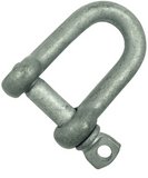 Commercial D Shackle 6mm GAL (Carton of 1000) (SK0106)