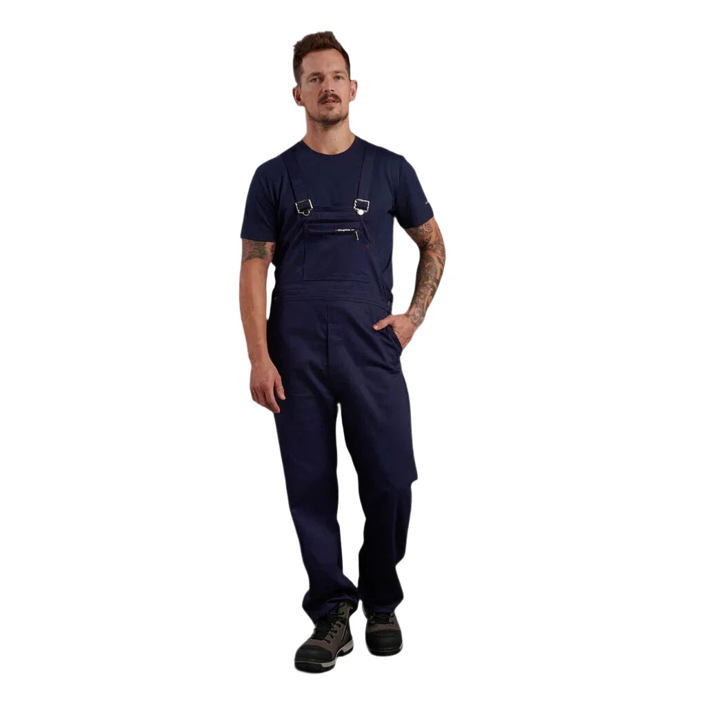 KingGee Bib and Brace Drill Overall K02010 main image 1