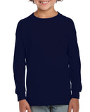 Gildan Ultra Cotton Youth Long Sleeve T-Shirt (2400B) Plain T-Shirt (Tees), signprice Gildan - Ace Workwear
