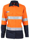 DNC Ladies Inherent FR PPE2 2T D/N Shirt (3457) Flame Retardant Shirts DNC Workwear - Ace Workwear