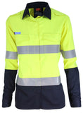 DNC Ladies Inherent FR PPE2 2T D/N Shirt (3457) Flame Retardant Shirts DNC Workwear - Ace Workwear