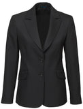 Biz Corporates Womens Longline Jacket (60112) Corporate Dresses & Jackets, signprice Biz Corporates - Ace Workwear