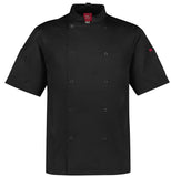 Biz Collection Zest Mens S/S Chef Jacket (CH232MS) Chefs & Waiters Jackets Biz Collection - Ace Workwear