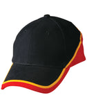 Tri-Colour Baseball Cap - Pack of 25