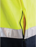 DNC Hi Vis Full Zip Fleecy Sweat Shirt CSR Reflective Tape (3726) Hi Vis Jackets DNC Workwear - Ace Workwear