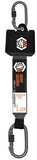 LINQ Self Retracting 2.5M Webbing Lanyard with Hardware KS X2 (IRW225KSKS) Self Retracting Lanyards, signprice LINQ - Ace Workwear