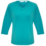 Biz Ladies Lana 3/4 Sleeve Top (K819LT) Ladies Shirts Biz Collection - Ace Workwear