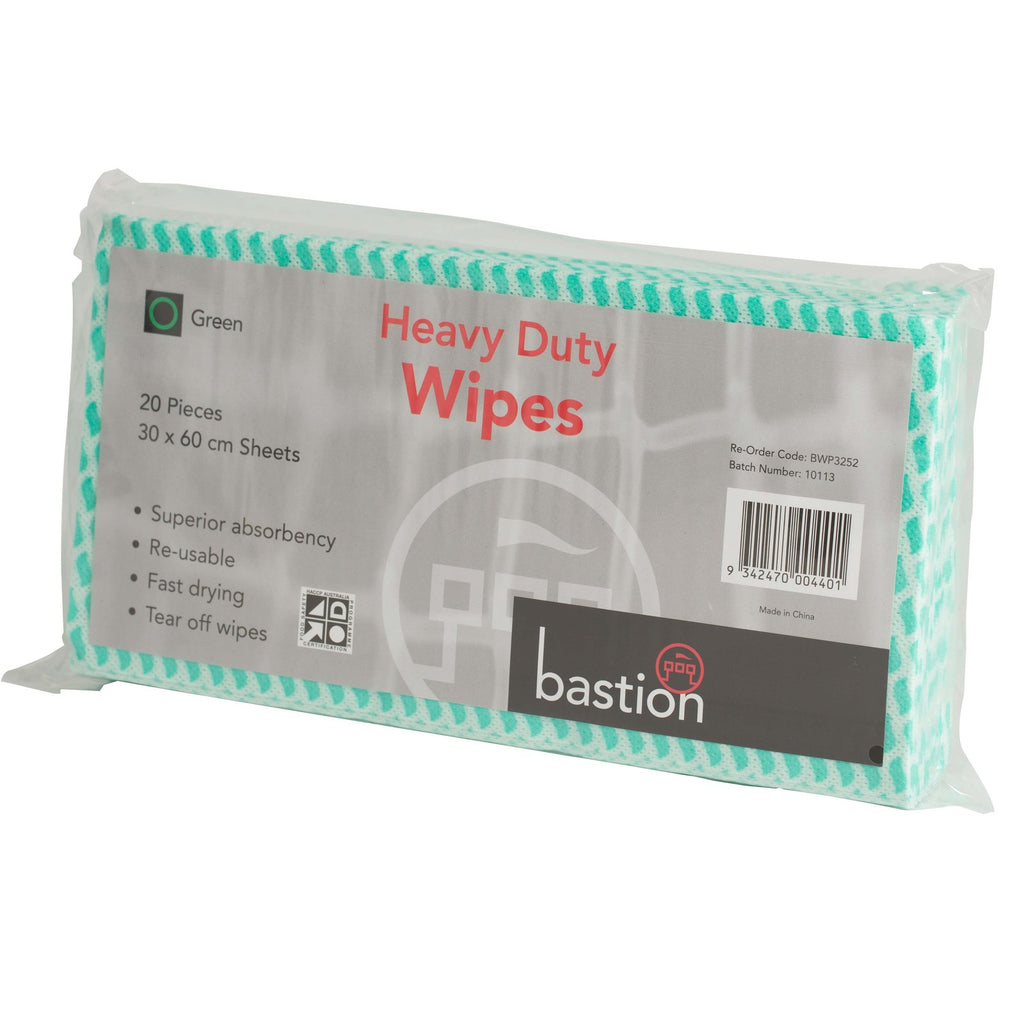 Heavy Duty Wipes Pack Carton (10 Packs)