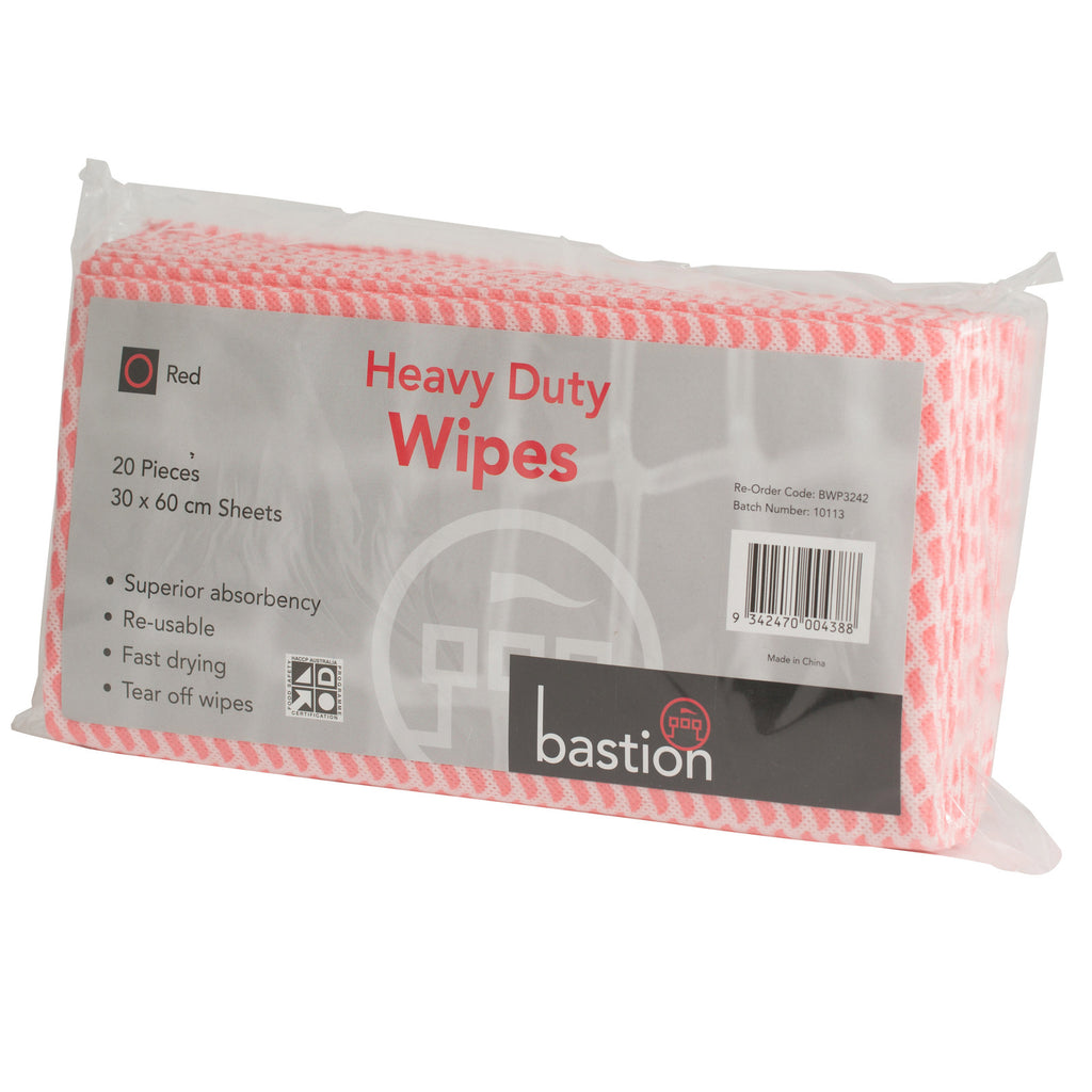 Heavy Duty Wipes Pack Carton (10 Packs)