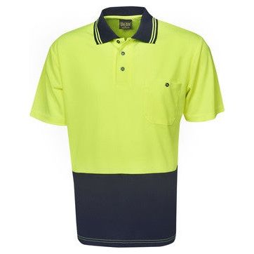 Hi Vis Light Weight Micro Mesh Polo Short Sleeve (P62) – Ace Workwear