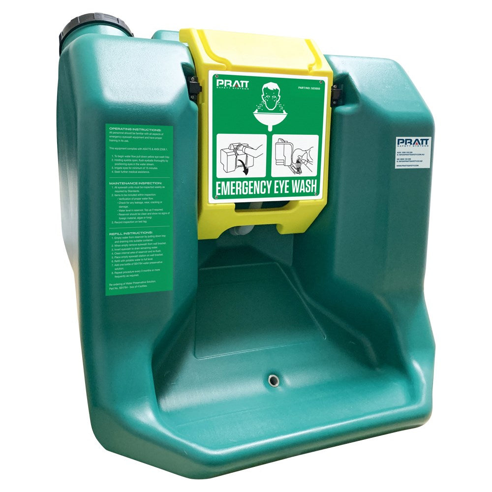 Questioning Portable Eye Wash Stations Before an Audit
