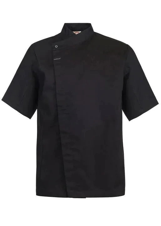Workcraft Chefscraft Short Sleeve Chefs Tunic With Concealed Front (CJ041)