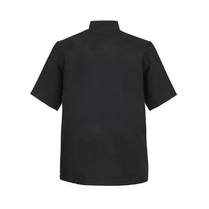 Workcraft Chefscraft Short Sleeve Chefs Tunic With Concealed Front (CJ041) - Ace Workwear
