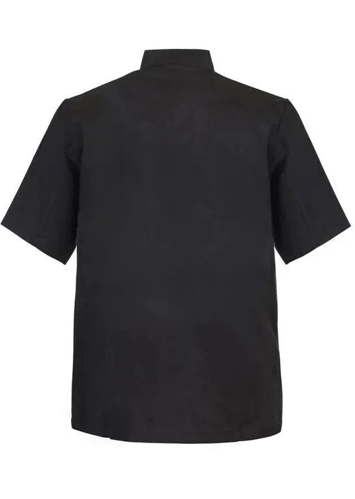 Workcraft Chefscraft Short Sleeve Chefs Tunic With Concealed Front (CJ041)