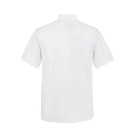Workcraft Chefscraft Short Sleeve Chefs Tunic With Concealed Front (CJ041) - Ace Workwear