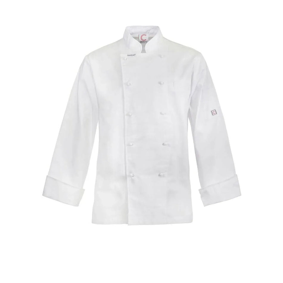 Workcraft Chefscraft Lightweight Executive Long Sleeve Chefs Jacket (CJ048)