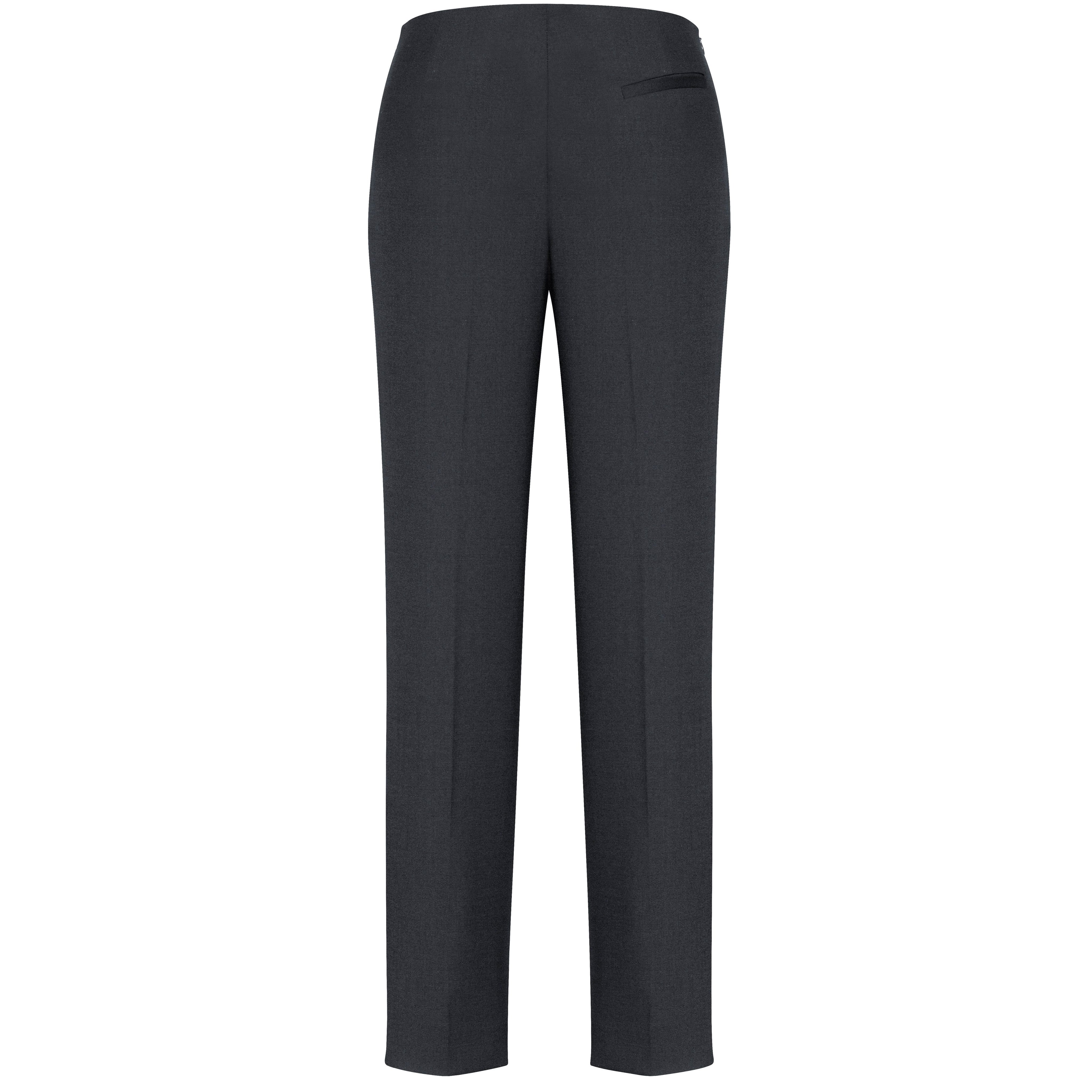 Biz Corporates Womens Bandless Slim Leg Pants (10121) (Clearance) - Ace Workwear