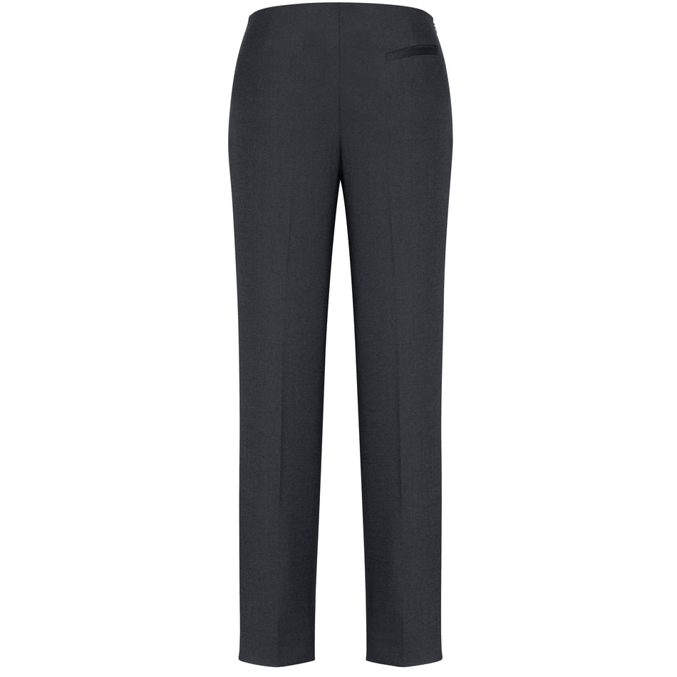 Biz Corporates Womens Bandless Slim Leg Pants (10121) (Clearance) - Ace Workwear