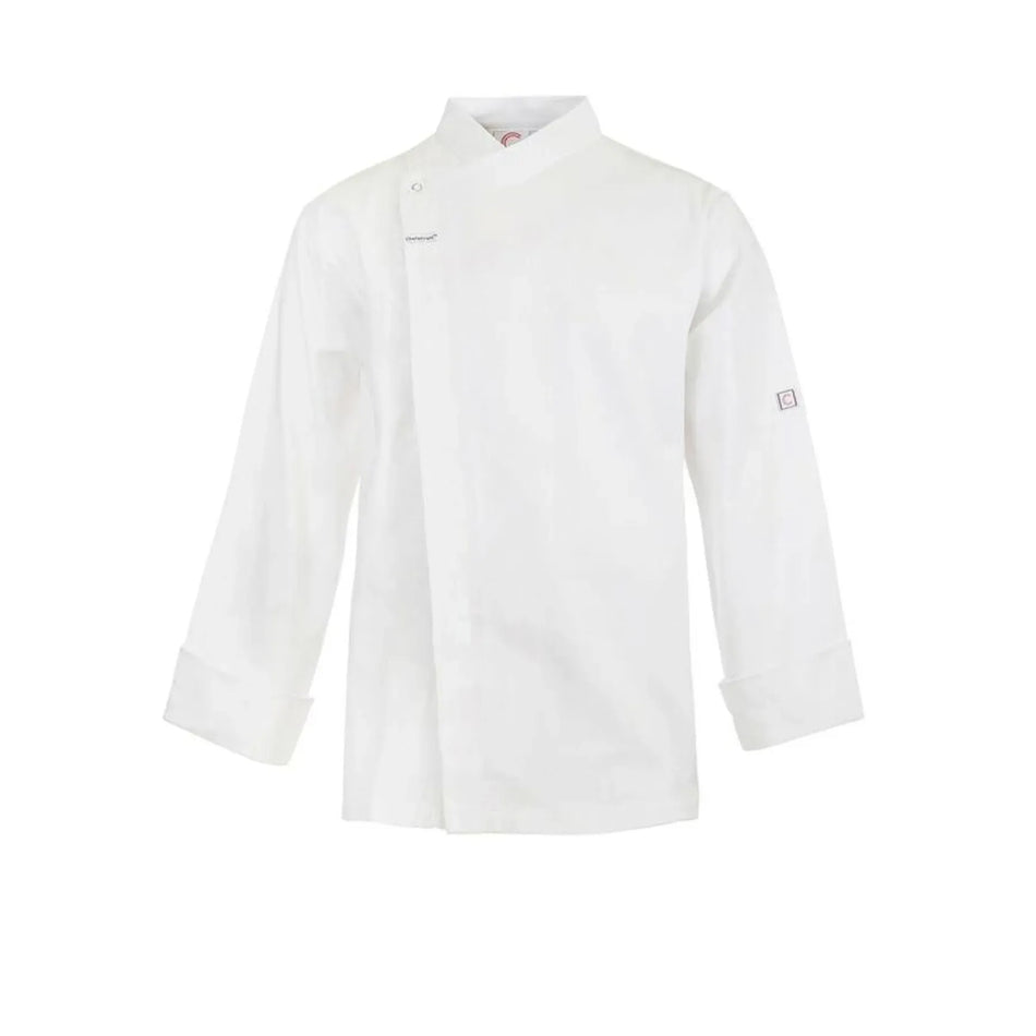 Workcraft Chefscraft Long Sleeve Chefs Tunic With Concealed Front (CJ043)