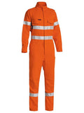 Bisley Tencate Tecasafe Taped Hi Vis FR Lightweight Engineered Coverall With Full Gusset Sleeve Cuff (BC8185T)