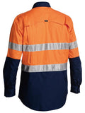 Bisley New Modern Work Fit Taped Hi Vis Ripstop Shirt With X Airflow Ventilation (BS6415T)