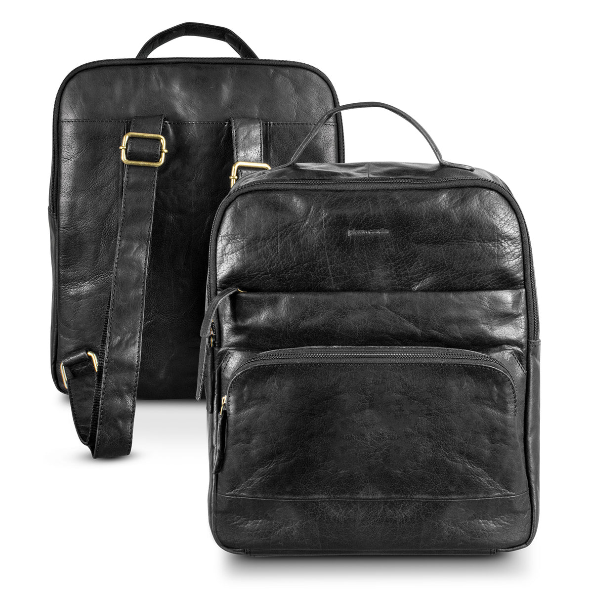 Trends Pierre Cardin Leather Backpack (121120) - Ace Workwear
