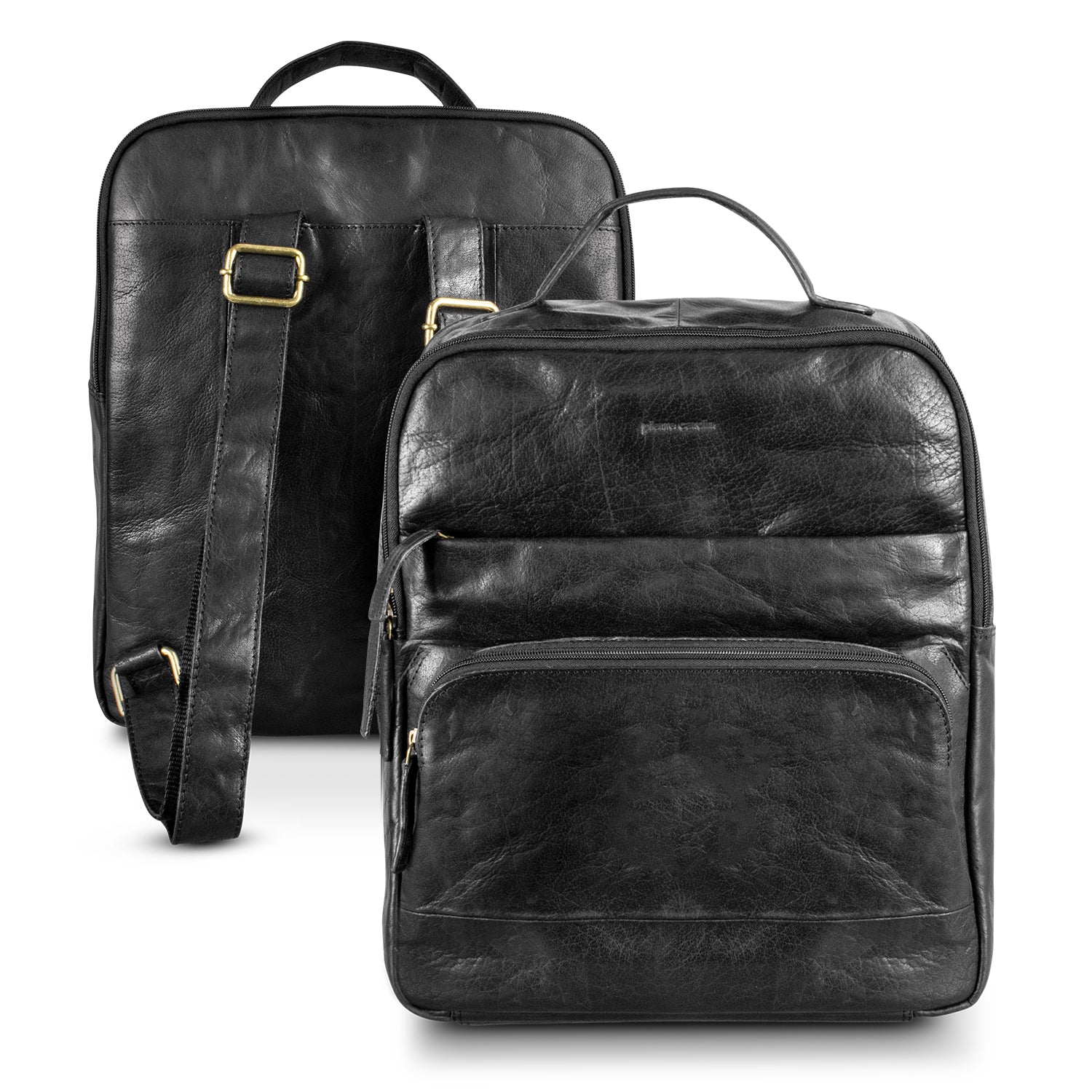 Trends Pierre Cardin Leather Backpack (121120) - Ace Workwear