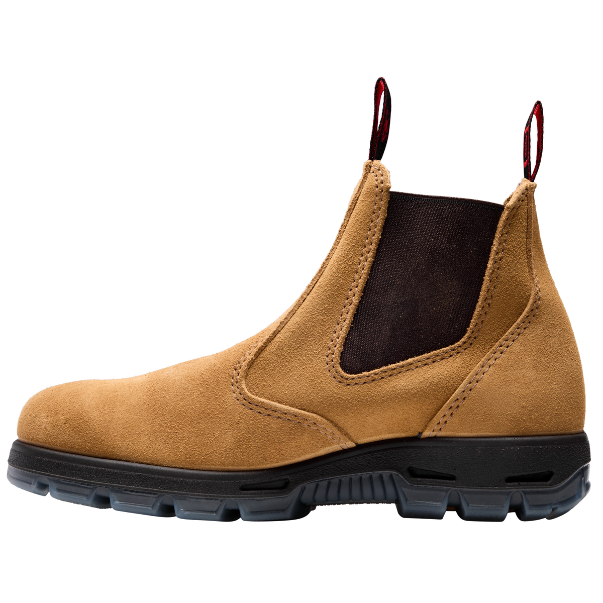Redback Elastic Sided Bobcat Banana Suede Steel Toe Cap Safety Boot (USBBA) - Ace Workwear
