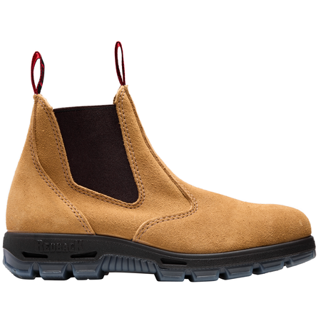 Redback Elastic Sided Bobcat Banana Suede Steel Toe Cap Safety Boot (USBBA) - Ace Workwear