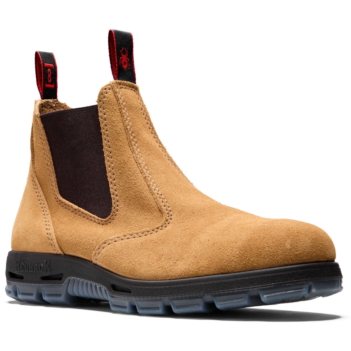 Redback Elastic Sided Bobcat Banana Suede Steel Toe Cap Safety Boot (USBBA) - Ace Workwear