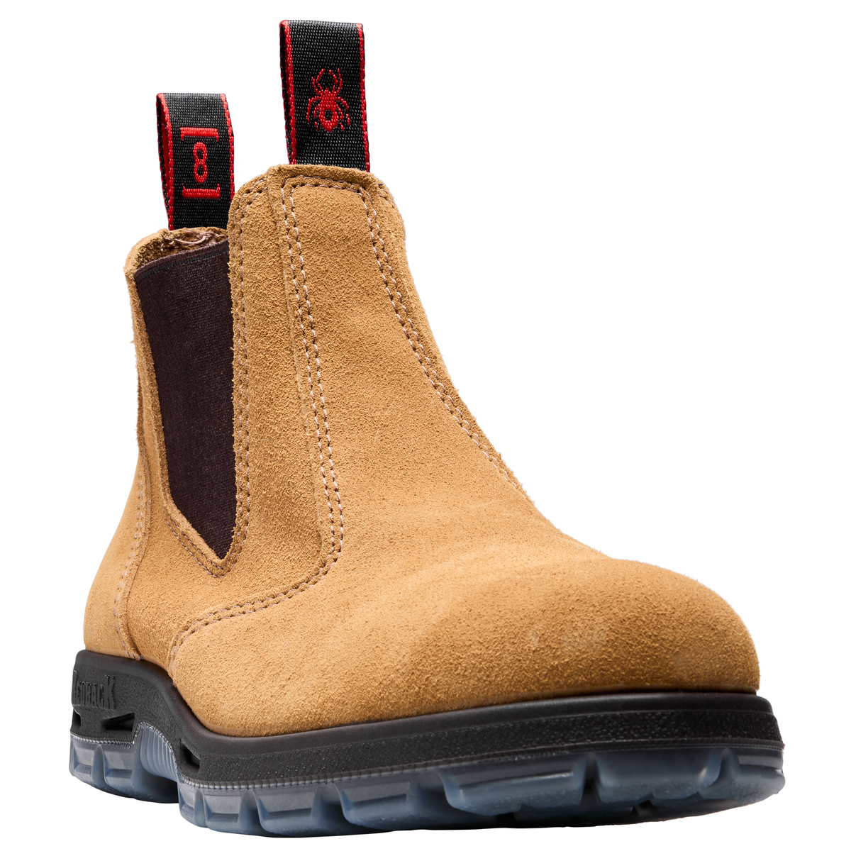 Redback Elastic Sided Bobcat Banana Suede Steel Toe Cap Safety Boot (USBBA) - Ace Workwear