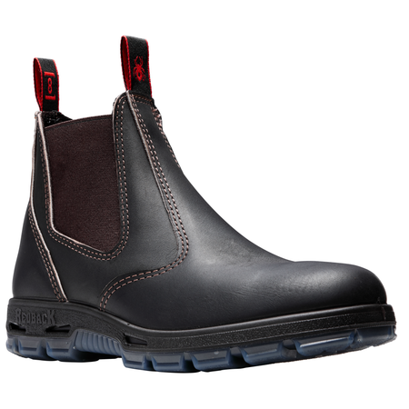 Redback Elastic Sided Bobcat Claret Oil Kip Steel Toe Cap Safety Boot (USBOK) - Ace Workwear