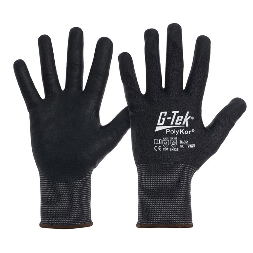 G-Tek Polykor Barehand Blended Cut Resistant E Glove - Pack of 12 (16-351) - Ace Workwear