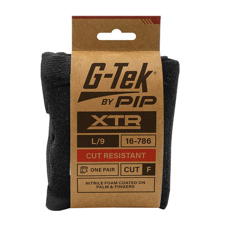 G-Tek XTR 18G Cut F Palm Dip Glove - Pack of 12 (16-786) - Ace Workwear