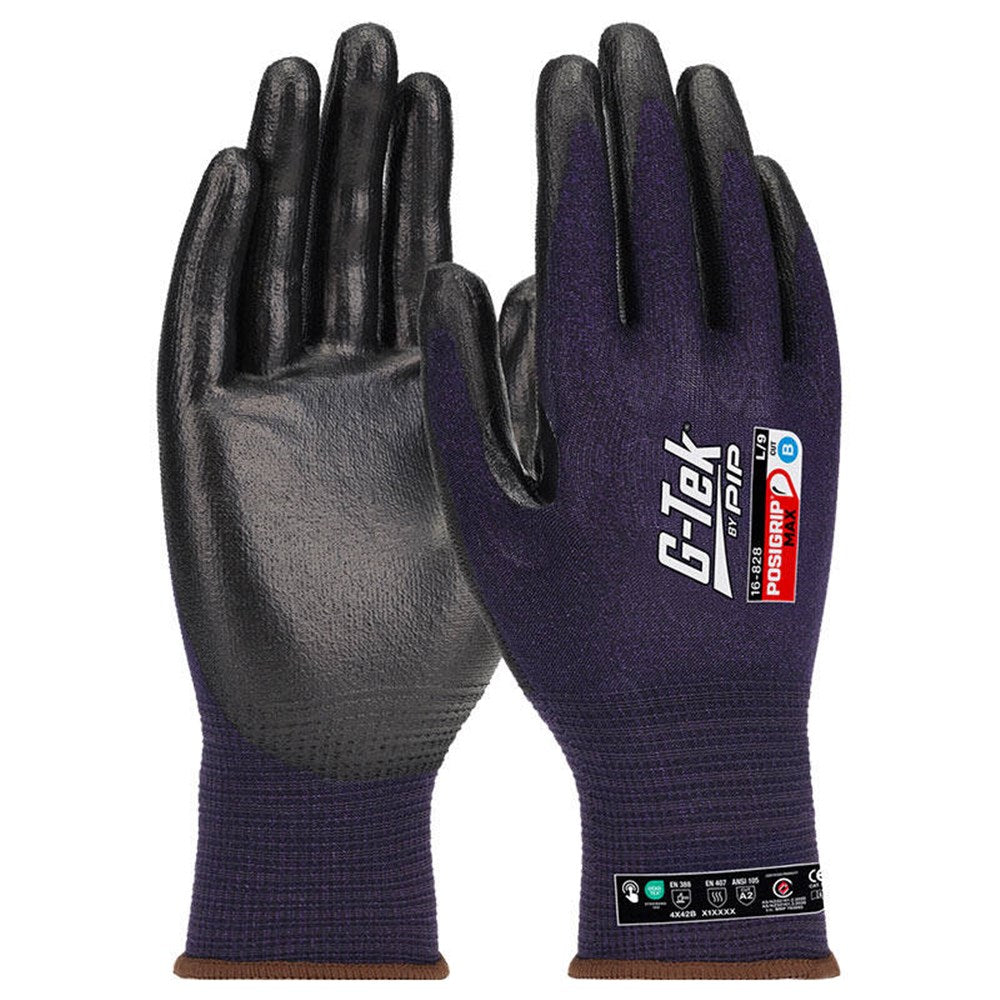 G-Tek Posigripmax 18G Cut Resistant B Glove - Pack of 12 (16-828) - Ace Workwear