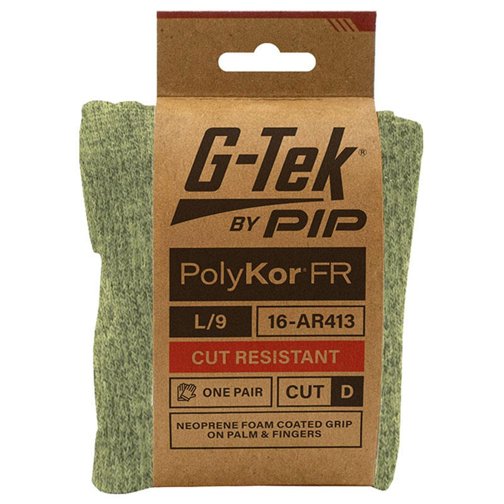 G-Tek PolyKor Aramid 13G Cut D ARC/FR Glove - Carton of 60 (16-AR413) - Ace Workwear