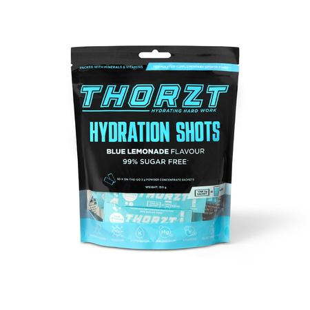 Thorzt 99% Sugar Free Hydrations Shots - 50 x 3gm Sachets - Ace Workwear