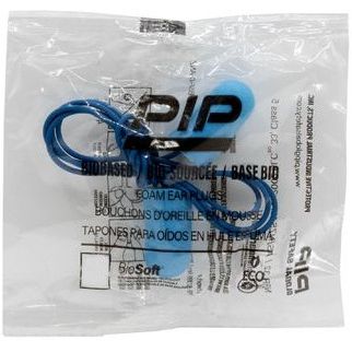 PIP Mega Bullet Biosoft™ Earplugs Class 5 Metal Detectable Corded (Box of 100) (BSF-D-ANZ) - Ace Workwear