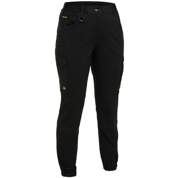 Bisley Womens Flx & Move™ Elastic Waist Cargo Cuffed Pants (BPCL6237)