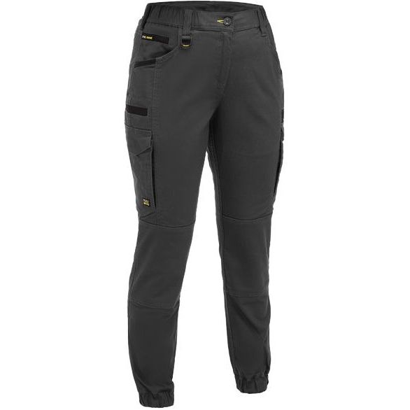 Bisley Womens Flx & Move™ Elastic Waist Cargo Cuffed Pants (BPCL6237)