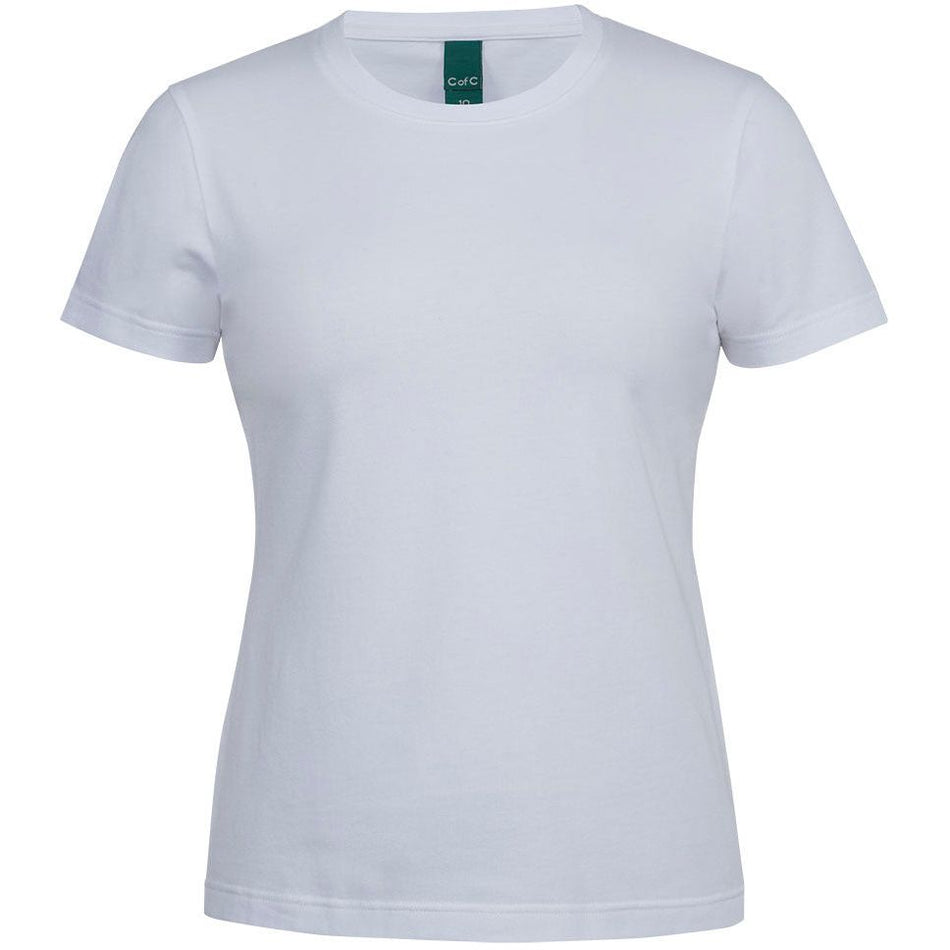 JB's Wear C of C Ladies Cotton S/S Stretch Tee (1STS1)