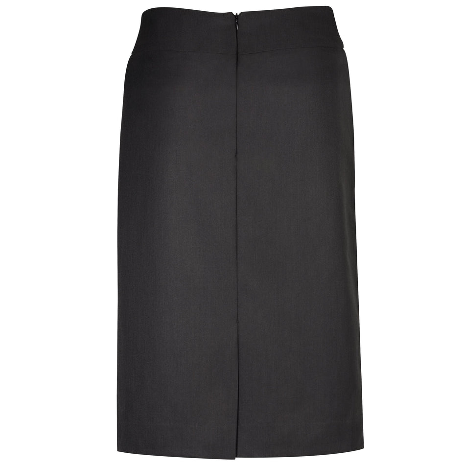 Biz Corporates Womens Relaxed Fit Skirt (20111) (Clearance) - Ace Workwear