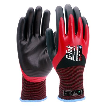 G-Tek Hydrus GK270 15g GP Dual 3/4 Dip Glove (34-3015) (Pack of 12)