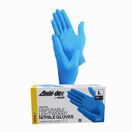 PIP NOVA 3 Disposable Lightweight Nitrile Gloves (63-302) (500pcs/10 Box)