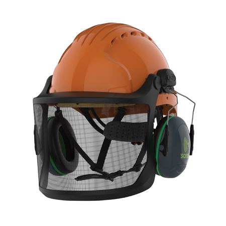 JSP EVOGuard M2 Forestry Helmet System - Orange (AKF24M-160-8AN)