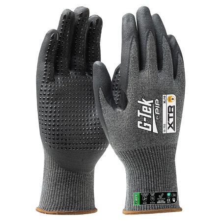 G-Tek XTR 15G Cut D Palm Dip Dotted Glove (16-755) (Carton of 120)