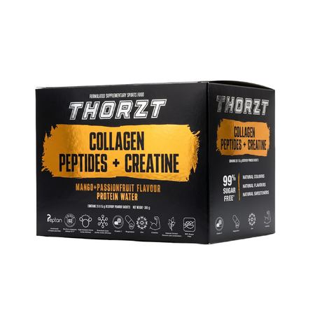 Thortz Collagen Peptides + Creatine Protein Water 20 Sachets/Box (THRECS)