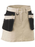 Bisley Womens Flex & Move Stretch Cotton Skort With Holster Pockets (BLS1024)