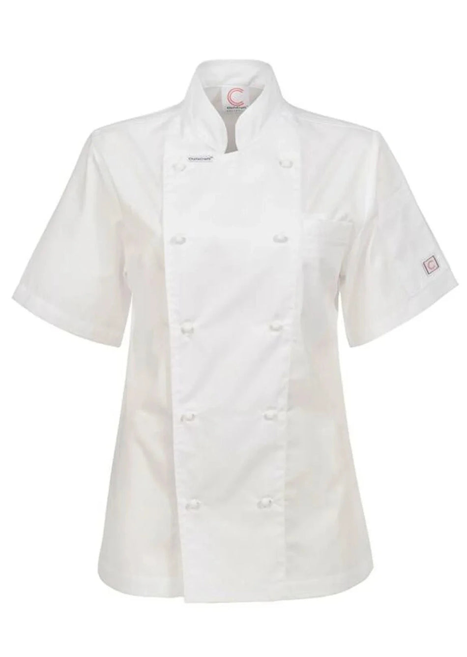 Workcraft Chefscraft Womens Lightweight Executive Short Sleeve Chefs Lightweight Jacket (CJL22)