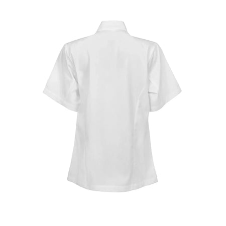 Workcraft Chefscraft Womens Lightweight Executive Short Sleeve Chefs Lightweight Jacket (CJL22) - Ace Workwear